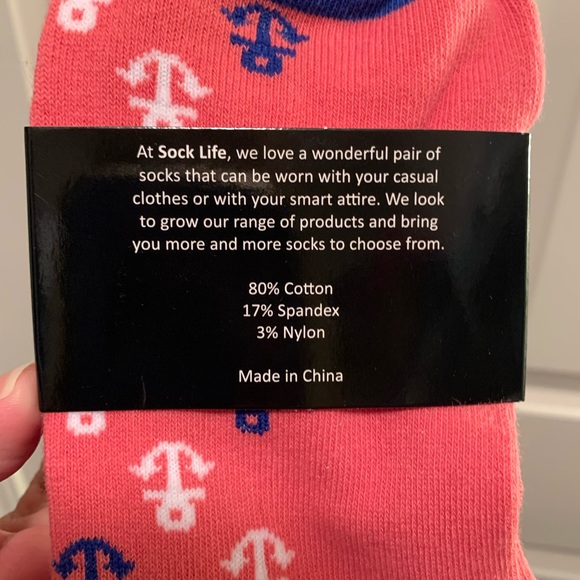 Aus Cufflinks men’s formal wear necktie Sock Life dress socks rose lapel pin new - Picture 6 of 8